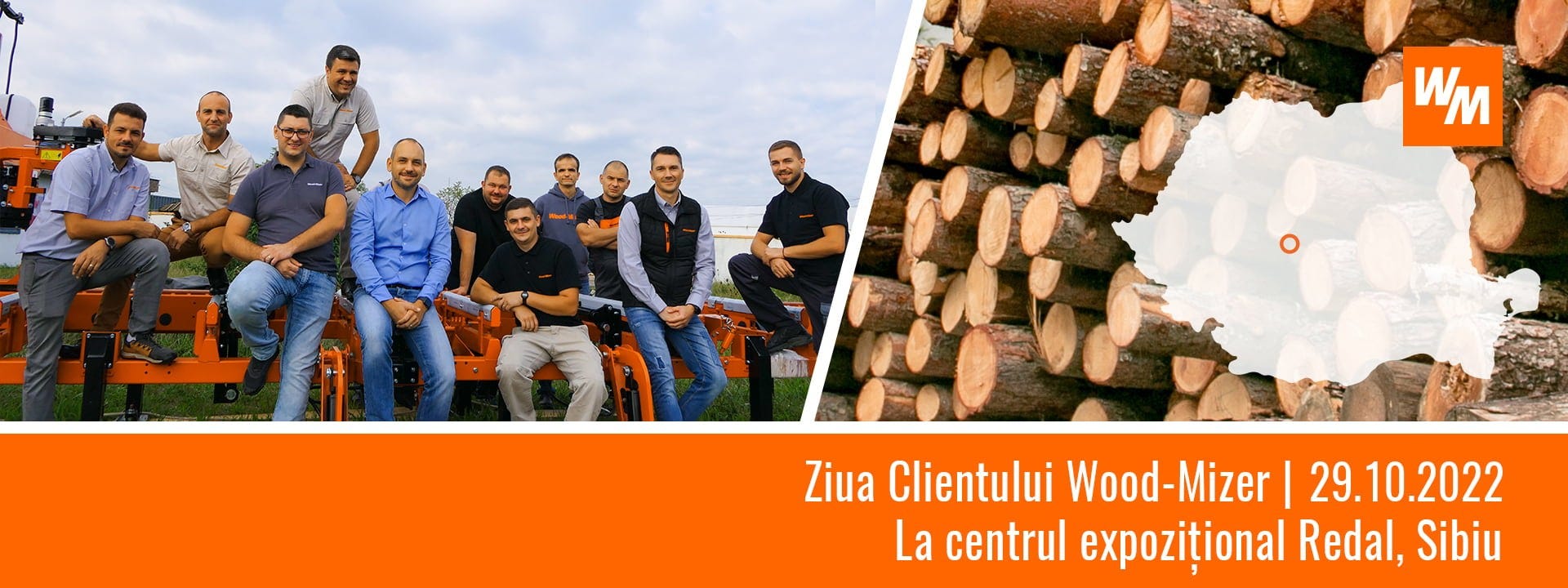 Welcome to the Wood-Mizer Customer Day in Romania