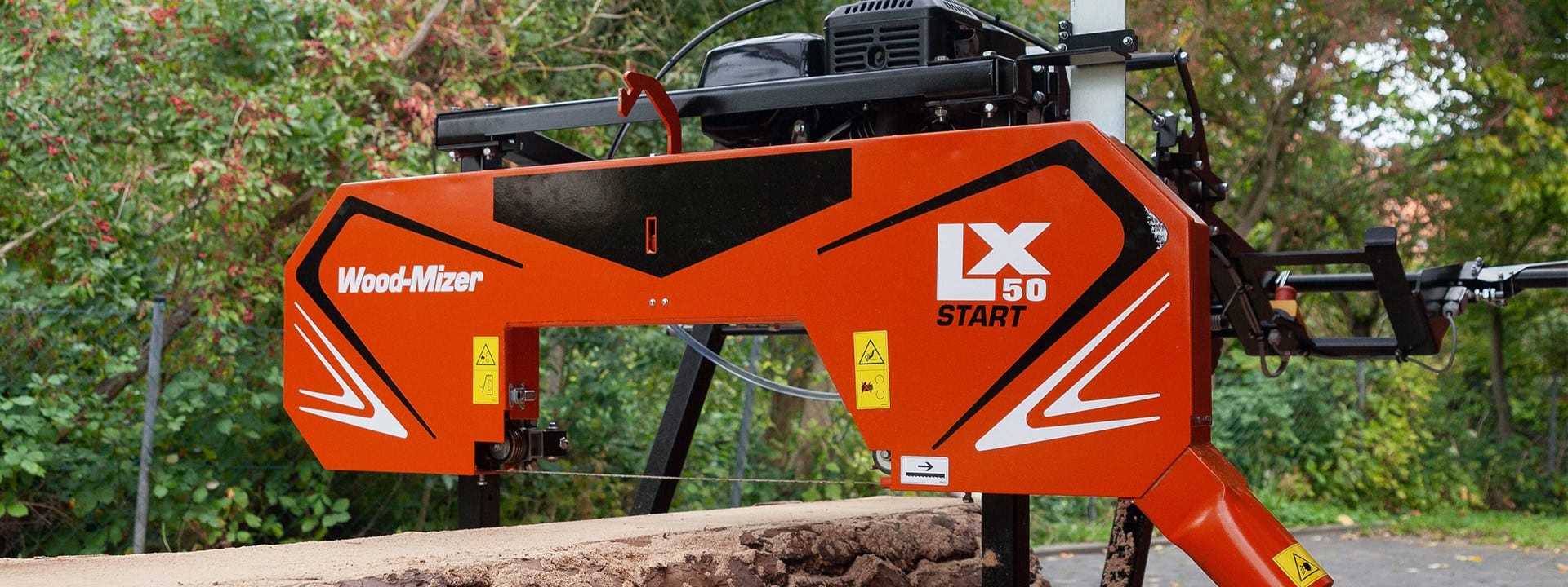 Wood-Mizer Introduces Entry-Level LX50START Sawmill for Sawing Logs to Timber Economically  